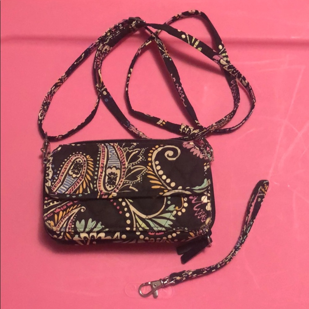 Vera Bradley Organizer Wristlet/Crossbody Bag